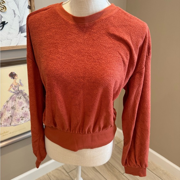 5 for $30 UNIVERSAL THREAD Oversized Rust Orange Sweater - Picture 1 of 8